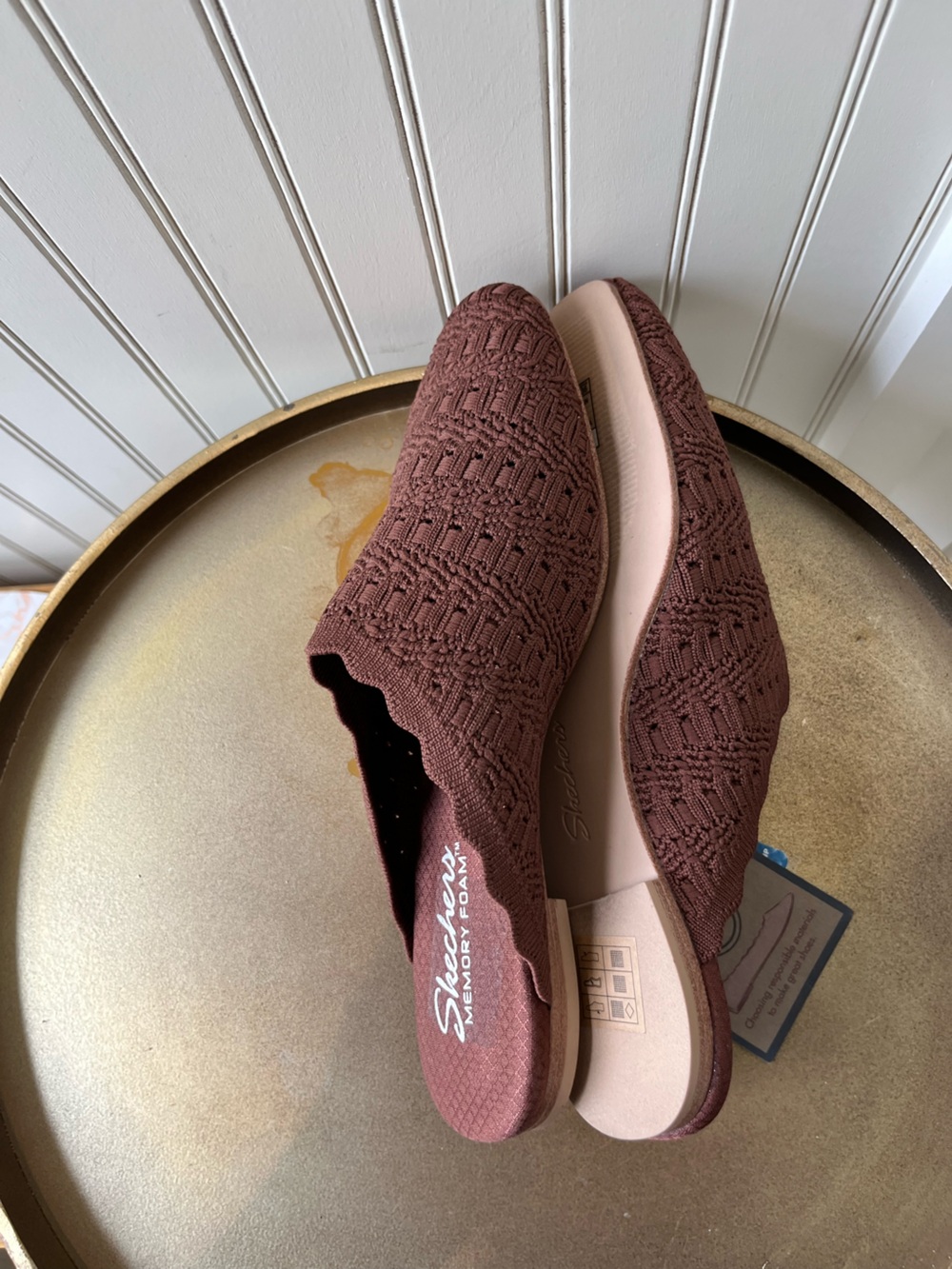 NEW SKECHERS WOMEN’S CLEO SNIP-SWEET DAFFODIL MULE | CINNAMON | 7 | NEW WITH TAG - Picture 5 of 14